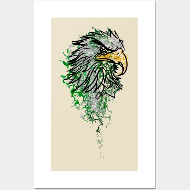 Eagle Green - St. Patrick's Day Wall Art by HauzKat Designs Shop